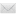 Email icon in a simple, minimalist design featuring an envelope shape, commonly used to represent email communication or messaging services.